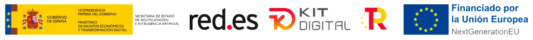 Banner con los logos del programa Kit Digital